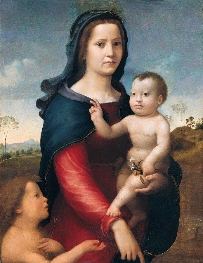 Madonna col Bambino e Giovannino